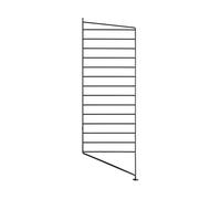 String Montant d'étagère String noir. 85x30 cm. 1 pièce