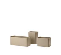 String Organisateur Grid 3 pièces Beige