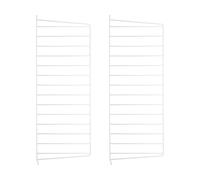 String Panneau mural String Blanc. 75x30 cm. lot de 2