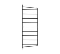 String Panneau mural String Noir. 50x20 cm. lot de 1