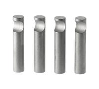 String Pièce de rechange pour garniture d'étagère de porte-revues en bois String. lot de 4 Argent
