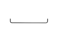 String Poteau String Noir. 78 cm