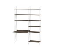 String String chambre d'enfant noyer et blanc - combinaison D