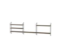 String String chambre d'enfant noyer et noir - combinaison H