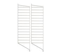 String Montant d'étagère String Beige. 115x30 cm. lot de 2