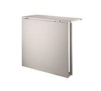 String Table pliante String Beige-pieds en métal beige