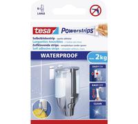 Powerstrips Pastille adhésive LARGE WATERPROOF, blanc