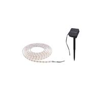 Strip LED Solaire 3m in apteur crépusculaire et batterie 3m IP44 0,3W 16lm/m 60 LEDs/m 2700K