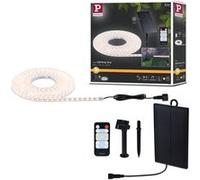 Paulmann Solar Strip LED 10m blanc chaud Télécomm. 1xbatterie 18650 1500mAh noir 71195