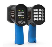 Stroboscope LED Numérique AIOMEST-Tachymètre Stroboscopique Professionnel 100 000 RPM Hz Haute Précision 0,001% - Sans Contact Strobe Tachometer avec Flash Réglable pour Régime Moteur, Ventilateur