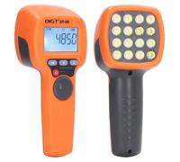 Stroboscope numérique portatif de haute précision pour éviter les contacts avec les LED flash stroboscopiques Compteur de vitesse pour l'impression de moteurs HVAC
