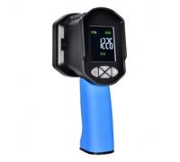 Stroboscopes, Tachymètre Stroboscope LED 60-100K FPM 1500LUX | Ordinateur De Poche Sans Contact, Écran LCD, Chargement USB, Grossissement Réglable(Blue)