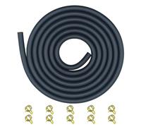 Strongthium 5mm Kit Durite Essence 3/16" avec 10 Colliers pour Mini Moto Karting ATV Moteurs 196cc 212cc 5.5HP 6.5HP 8HP 13HP Groupes Électrogènes Tondeuse 2m
