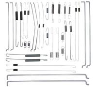 Strongthium Assortiment de Ressorts de Régulateur et Tringlerie d'Accélérateur pour Tondeuse Compatible avec Honda GCV160 GCV190 GX160 GX200, Briggs & Stratton, Kit Carburateur Moteur