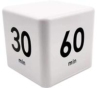 Stronrive Cuisine, Minuterie Cube Chronomètre Et Compte À Rebours Timer, avec Capteur Gravité, pour Cuisine Cuisson ormation, Minuterie Réveil Numérique Affichage LED