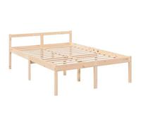 Structure de lit Contemporain - 2 Personnes - vidaXL - 135x190 cm - avec tête de lit - Adulte/enfant - avec rangement - pour chambre