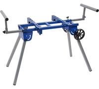 Structure de support pour table de travail, chariot mobile avec système d'extension pour scie circulaire d'onglet, table de machine à hauteur réglable, établi multifonctionnel pour table de travail, c