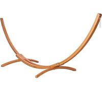 - Structure en bois pour hamac, adaptée à une utilisation intérieure et extérieure. Structure en eucalyptus ®, conçue pour les hamacs de grande taille (modèle Maera Eucalyptus)