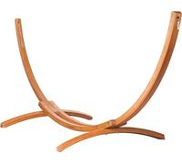 - Structure en bois pour hamac, adaptée à une utilisation intérieure et extérieure. Structure en eucalyptus ®, conçue pour les hamacs de couple (modèle Maera Eucalyptus)