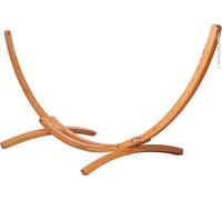 - Structure en bois pour hamac, conçue pour une utilisation intérieure et extérieure. Structure en eucalyptus ®, idéale pour les hamacs individuels (modèle Maera Eucalyptus)