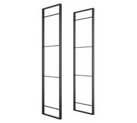 Structure pour étagère Lader, H 1150 mm, Peint en noir
