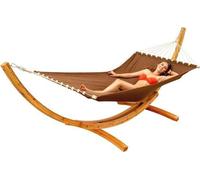 Structure pour hamac XL 325 cm - Banc balancelle en bois pour hamac double