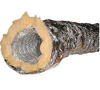 Strulik Conduit Aluminium Thermique et phonique DMO - Diamètre 125 mm - Longueur 5 m