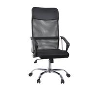 Stryka Net | Maille - Siège de direction pour bureau à domicile Noir