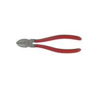Stubai 111901 Pince coupante de côte avec manche revêtue en PVC, Argent/rouge, 145 mm
