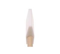 Marteau en plastique STUBAI en forme de coin 155 mm | Tête de marteau 155×85×35 mm en plastique incassable et hautement résistant aux chocs avec bords arrondis | Manche incurvé en hickory, non verni e