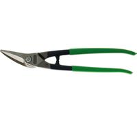 STUBAI Cisaille à tôle combinée droite, PVC-vert 280 mm