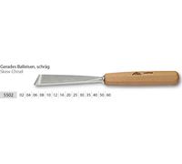 STUBAI Ciseau à bois long poli forme 2 40 mm