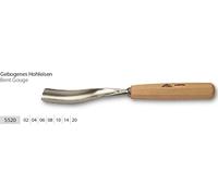 STUBAI Ciseau à bois long poli forme 20, 14 mm