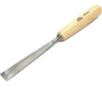 STUBAI Ciseau à bois long poli forme 3, 20 mm