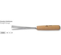 STUBAI Ciseau à bois long poli forme 54 20 mm