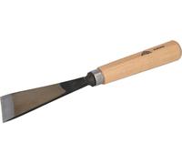 STUBAI Ciseau à bois série 52 - Forme 2 | Ciseau à bois droit, oblique - 50 mm, avec manche en bois, pour surfaces lisses, pour dégrossir, sculpter des entailles et des reliefs, pour travailler le boi