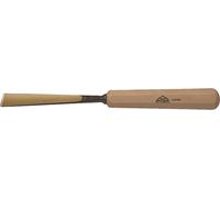 STUBAI Ciseau à bois série 52 - forme 6 | Ciseau à bois droit - 50 mm, avec manche en bois, pour les travaux de figurines, pour le travail précis du bois, outil de haute qualité pour menuisiers ébénis