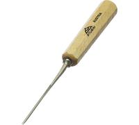 STUBAI Ciseau à bois série 52 - forme 71 | aiguisé d'un côté 20 mm, avec manche en bois, pour surfaces lisses, pour dégrossir, sculpter des entailles et des reliefs, pour travailler le bois avec préci