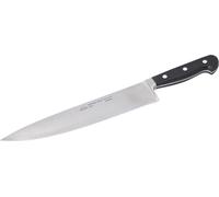 STUBAI couteau de chef large de haute qualité forgé | 260 mm | couteau de cuisine en acier inoxydable pour couper la viande, la volaille, les légumes, les fruits & les aliments, lavable au lave-vaisse