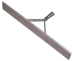 STUBAI Distributeur de goudron en aluminium ou poussoir de goudron 70cm droit 700x315x100mm, masse de goudron frais ainsi que sable, asphalte et gravillons dans la construction de routes et de chemins