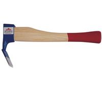 STUBAI Flachdexel 75 mm avec manche 420 mm | forgé, affûté et poli | Outil forestier pour creuser les troncs d'arbres, fabrication de haute qualité
