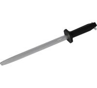 STUBAI Fusil de boucher | Fusil à aiguiser 270 mm | Fusil en acier de qualité supérieure pour affûter les couteaux et les lames | Fusil en acier inoxydable, résistant au lave-vaisselle