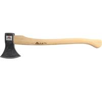 STUBAI Hache à branches Nature avec manche 650 mm | 1200 g | Hache avec manche en bois de frêne | Hache pour la forêt, le plein air, le bushcraft | Hache forestière pour fendre le bois
