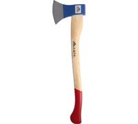 STUBAI Hache de nettoyage | 1000 g poids de la tête | Hache en acier avec manche en bois, petite hache pour travaux forestiers, hache à fendre, hache universelle, hache de loisirs