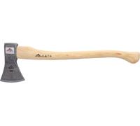 STUBAI Hache forestière Nature Rhein-Form avec manche 650 mm | 1200 g | Hache avec manche en frêne | Hache pour la forêt, bushcraft | Hache forestière pour fendre le bois
