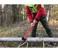 STUBAI Hache légère / hache de nettoyage avec manche plastique 600 mm