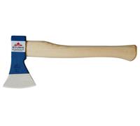 STUBAI Hachette de ménage avec manche 450 mm, 1000 g - Forgée dans une matrice, affûtée et polie - Manche stable en frêne - Hachette universelle puissante pour le bâtiment, le jardin, le fendage du bo