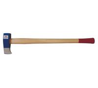 STUBAI Marteau à fendre le bois 3500 g avec manche en frêne de 850 mm - forgé & aiguisé - avec nez réversible - idéal pour fendre & pour les travaux de fendage lourds