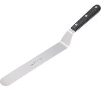 STUBAI palette d'angle élastique 200 mm | palette à tartiner coudée spatule à gâteau en acier inoxydable pour badigeonner, décorer gâteaux et tartes, lavable au lave-vaisselle, pour cuisine, pâtisseri
