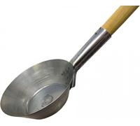 STUBAI Pelle à mortier Action 225 mm | avec manche | Pelle à plâtre professionnelle pour les travaux de crépissage et d'enduit, les travaux de béton et pour la pose de carreaux à l'intérieur comme à l